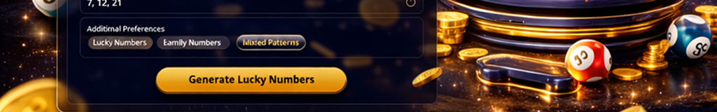 GetLotto generator panel